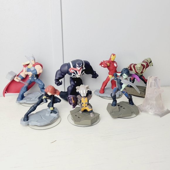 Disney Infinity 2.0 Marvel Avengers Guardians of the Galaxy Game Figures Lot - Picture 1 of 10